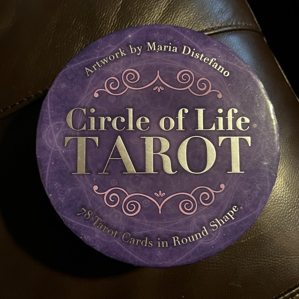 Circle ⭕️ Of life tarot cards deck